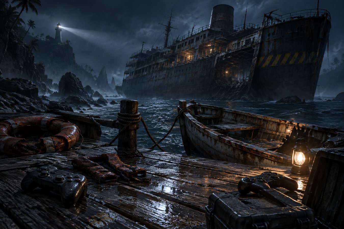 Черные зеркала The Dark Pictures Anthology: Man of Medan