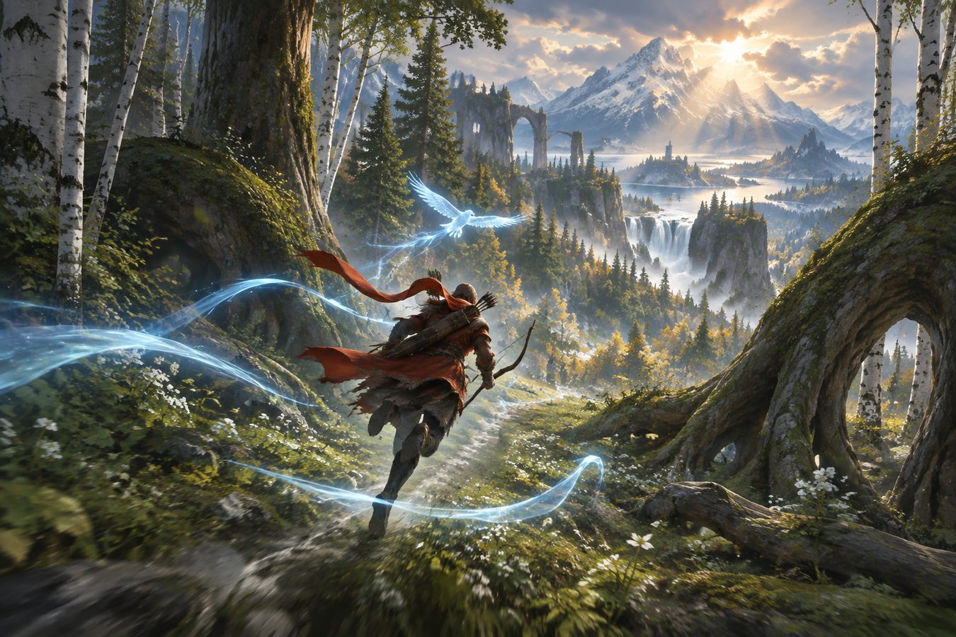 Одинокий путь в The Pathless