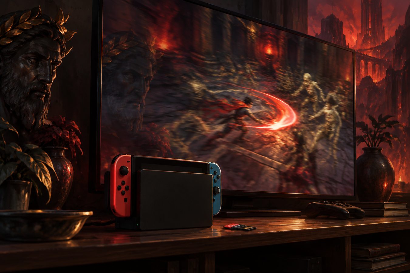 Погружение в мир мифов с Hades на Switch Погружение в мир мифов с Hades на Switch