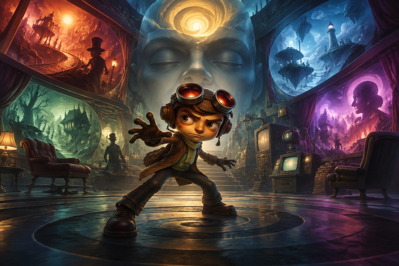 Psychonauts 2: путешествие в психоделическую реальность Psychonauts 2: путешествие в психоделическую реальность