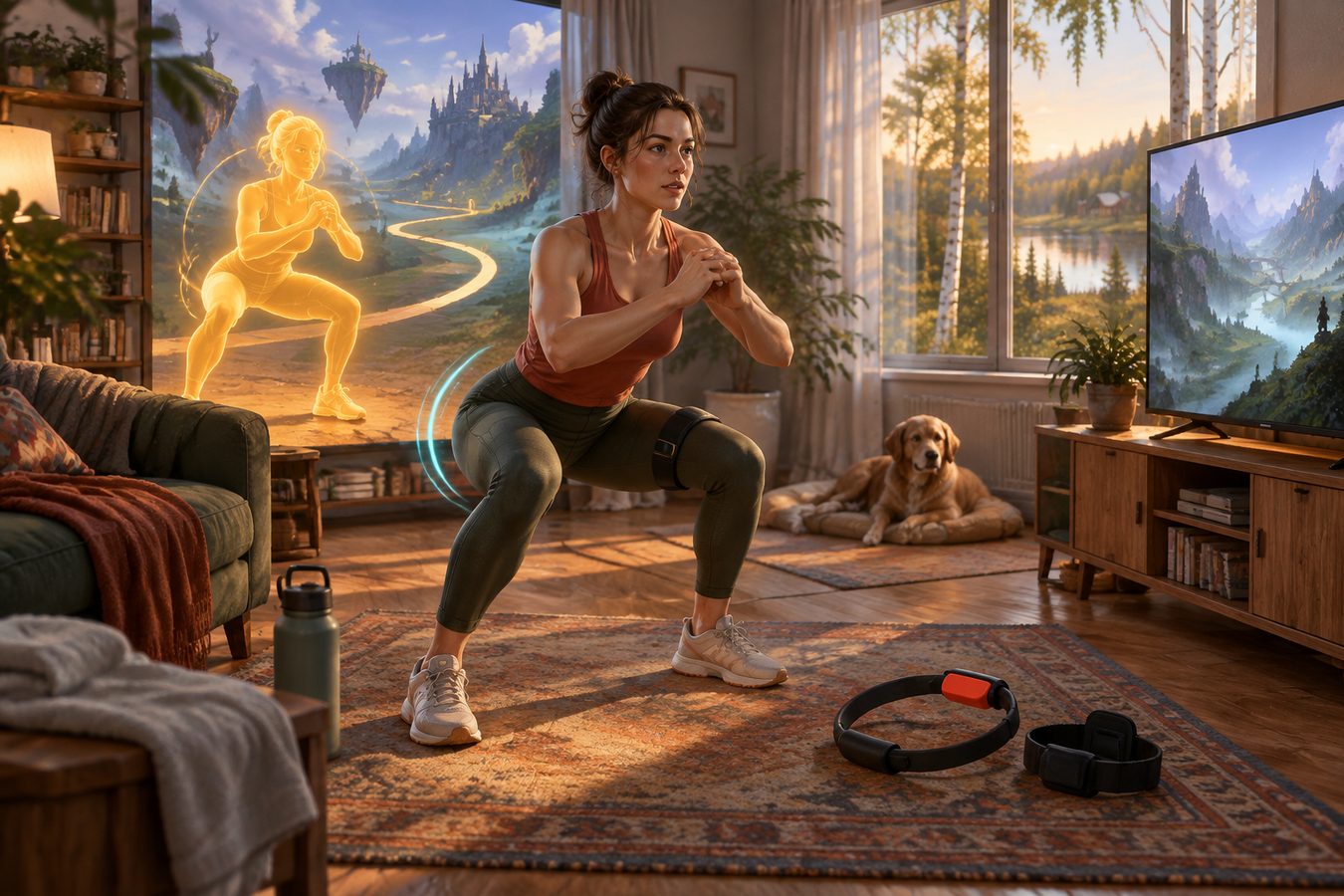 Спортивное приключение: подробный обзор Ring Fit Adventure Спортивное приключение: подробный обзор Ring Fit Adventure